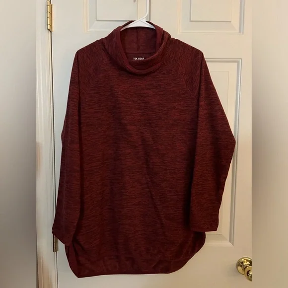 Women’s Tek Gear Essential Gear light athletic sweatshirt, Large - Picture 12 of 16